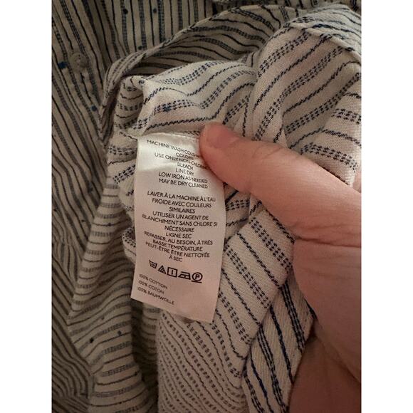 Anthropologie Pilcro Studio Smock Button Down Shirt Size XL - Picture 6 of 10